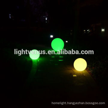 China Manufactuer led outdoor decoration light with glass ball